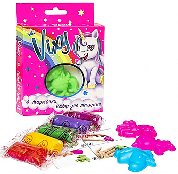Набір для творчості "Vixy" Strateg, укр. - Pampik - 2