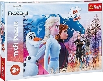 Пазл "24 эл. Maxi. Холодное сердце 2. Волшебное путешествие" Trefl - Pampik