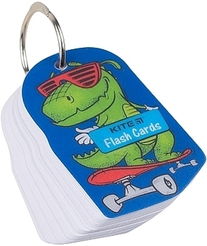 Карточки для записи иностранных слов "Dinosaur", 80 листов Kite - Pampik - 3