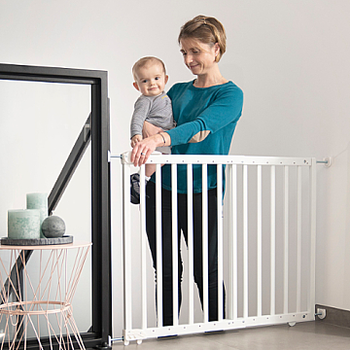 Деревянное ограждение Deco Pop, белое Badabulle - Pampik - 5