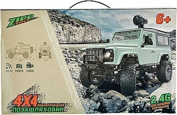 Машинка 4x4 полноприводный внедорожник с камерой, зеленый ZIPP Toys - Pampik - 3