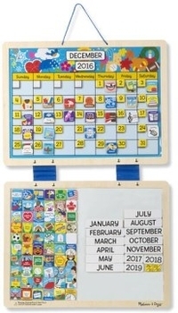 Большой магнитный календарь по месяцам Melissa&Doug - Pampik - 2