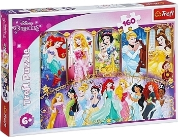 Пазл "Портрети принцес", 160 элементов Trefl - Pampik