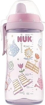 Поильник First Choice Kiddy Cup, 300 мл, розовый NUK - Pampik