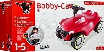 Машина для катання малюка Big Нео, рожева (005 6242) - Pampik - 6