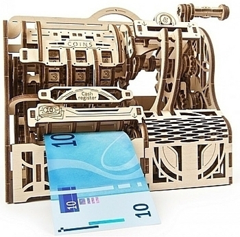 Механический 3D пазл "Кассовый аппарат" Ugears - Pampik - 2