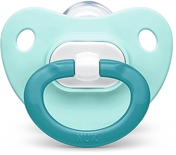 Пустышка силиконовая Fashion, р.2, нежно-голубая NUK - Pampik
