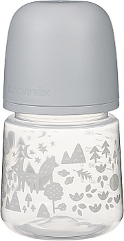 Набор для кормления "Fox: Лисьи истории" 0-6 мес, 4 предмета, серый Suavinex - Pampik - 2