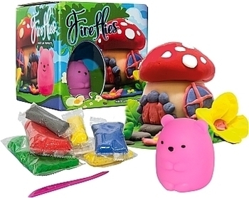 Набор для творчества "Fireflies-медвежонок", укр. Strateg - Pampik - 2