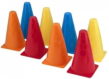 Набор пластиковых конусов для активных игр Melissa&Doug - Pampik - 2