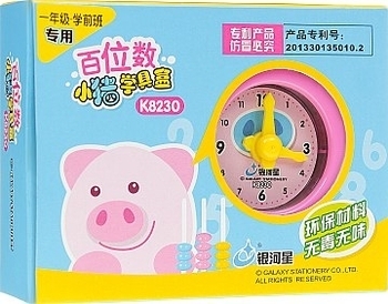 Набор счетного материала "Свинка", розовый Shantou - Pampik - 5