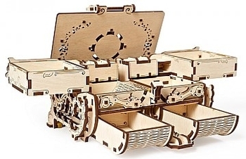 Механический 3D пазл "Антикварная шкатулка" Ugears - Pampik - 2