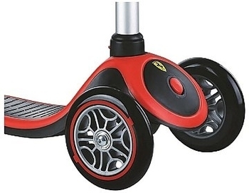 Самокат серії Globber Primo Plus Ferrari, чорний, до 50 кг (440-152-2м) - Pampik - 4