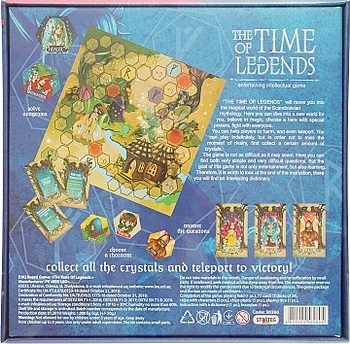Настільно розважальна гра Strateg The time of legends, англ. (30266) - Pampik - 2