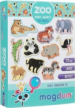 Магнитный набор "Зоопарк" ML4031-05 Magdum - Pampik
