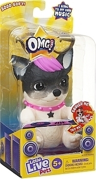Интерактивный щенок "OMG. Шоу талантов", Панк Рок Little Live Pets - Pampik