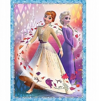 Пазл 2 в 1 + мемос "Холодное сердце 2. Загадочная земля " Trefl - Pampik - 3