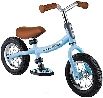 Беговел-самокат Globber Go Bike Air, до 25 кг, 2 колеса, синий (615-200) - Pampik