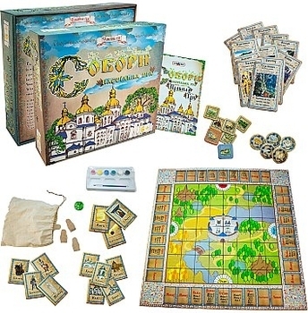 Настольная игра "Соборы" (укр.) Strateg, укр. - Pampik - 3