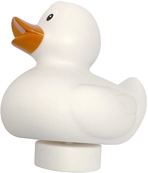 Поплавок к резиновой уточке, белый Funny Ducks - Pampik - 2