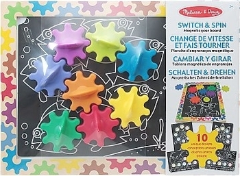 Мега-набор магнитных шестеренок Melissa&Doug - Pampik