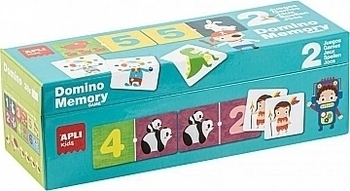 Настольная игра "Домино и Память" ApliKids - Pampik