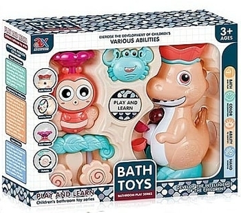 Набор для игры в воде "Динозаврик" Shantou - Pampik - 2