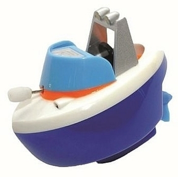 Заводная игрушка для ванной "Лодка" Bass&Bass (B45218) - Pampik - 2