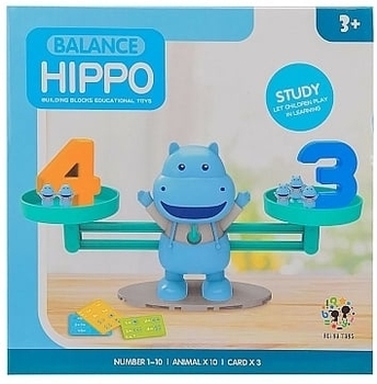 Настольная игра "Балансирующий бегемот" Shantou - Pampik