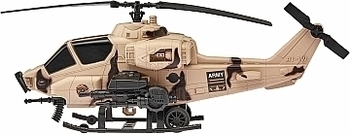 Игровой набор "Military Team. Военный вертолет" ZIPP Toys - Pampik - 3