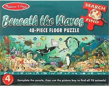 Пазл "Морское дно", 48 элементов Melissa&Doug - Pampik