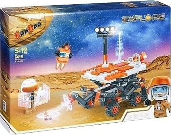 Конструктор "Космические исследования. Платформа для исследования", 265 деталей Banbao - Pampik