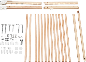 Деревянное ограждение Deco Pop, натуральное Badabulle - Pampik - 2
