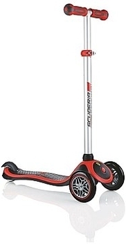 Самокат серії Globber Primo Plus Ferrari, чорний, до 50 кг (440-152-2м) - Pampik