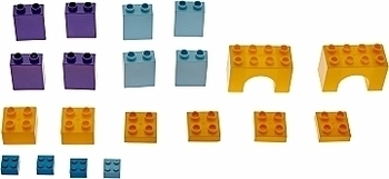 Игровой набор "Городские службы спасения" модель 1, 96 деталей ZIPP Toys - Pampik - 4