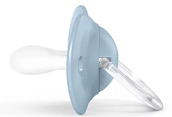 Пустышка с физиологической соской (набор 2 шт.), "Memories: Истории малышей", 0-6 месяцев, голубая Suavinex, набор 2 шт. - Pampik - 2