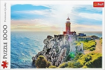 Пазл "Маяк в Мелагави, Греция", 1000 элементов Trefl - Pampik