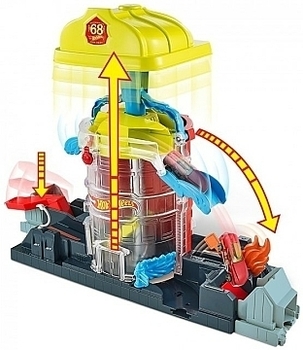 Игровой набор "Крутые пожарные" серии "Чудовища в городе" Hot Wheels - Pampik - 2