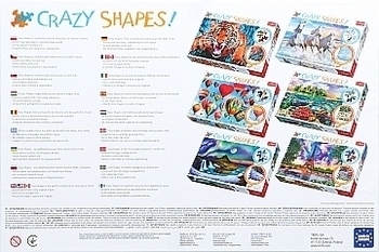 Пазл серии Crazy Shapes "Тропический остров", 600 элементов Trefl - Pampik - 2