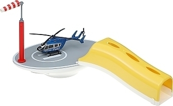 Вертолет с посадочной площадкой " Siku World" Siku - Pampik