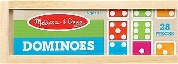 Настольная игра "Домино", 28 плиток Melissa&Doug - Pampik