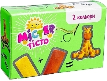 Набір для творчості Strateg "Містер тісто - жираф" (укр.) - Pampik