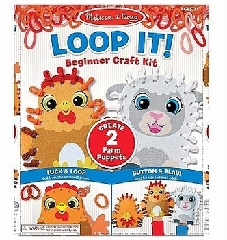 Бумажный кукольный театр "Ферма" Melissa&Doug - Pampik