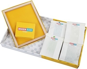 Мозаика "Wooden pixel 4", машинки Cubika - Pampik - 4