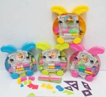 Набор счетного материала "Кролик", лимонный Shantou - Pampik