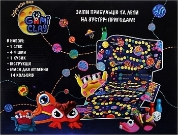 Набор для творчества "Gumi Clay", в коробке Strateg - Pampik - 2
