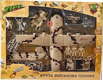 Игровой набор "Military Team. Военный самолет" ZIPP Toys - Pampik - 17