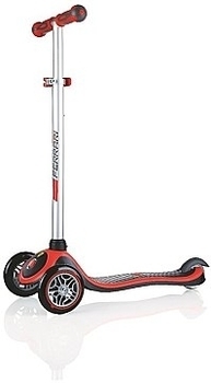 Самокат серії Globber Primo Plus Ferrari, чорний, до 50 кг (440-152-2м) - Pampik - 3