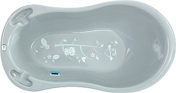 Ванночка дитяча Tega Baby Owls, 86 см, сірий (SO-004-106) - Pampik - 3