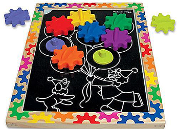 Мега-набор магнитных шестеренок Melissa&Doug - Pampik - 3